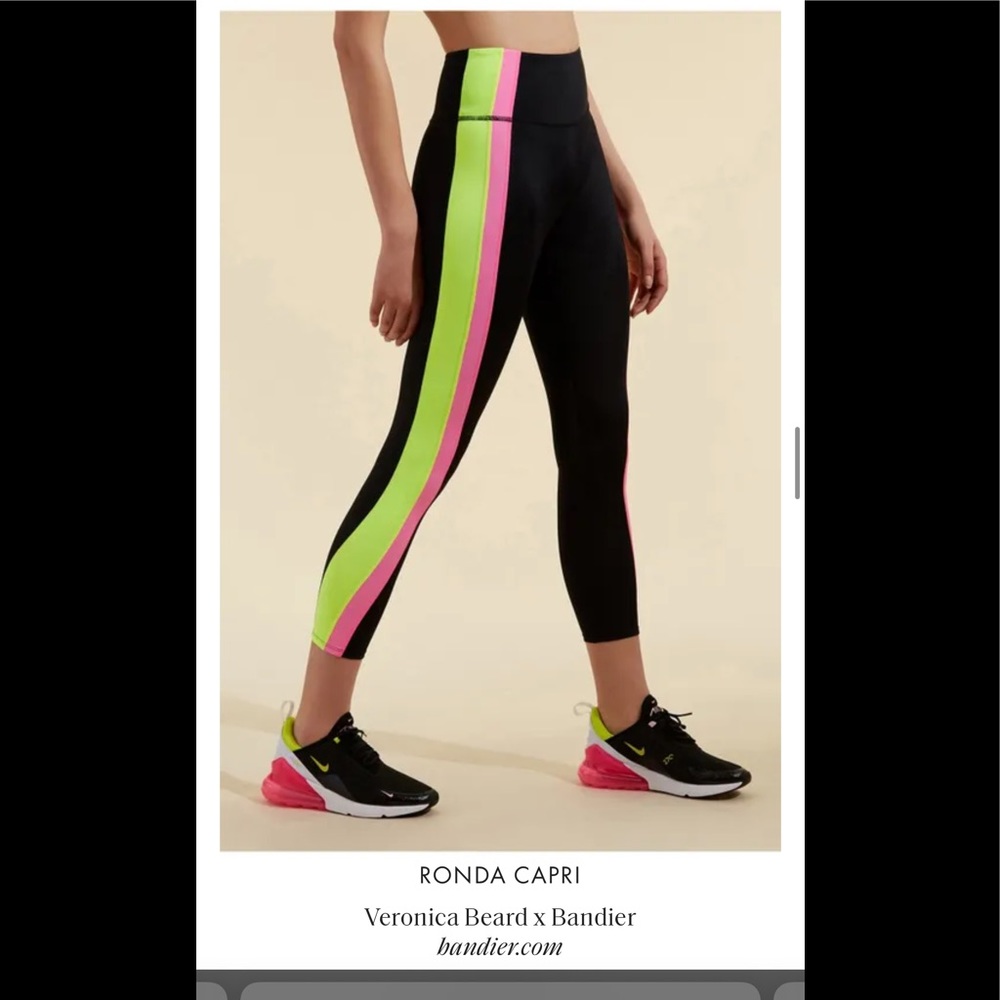 Veronica beard x bandier collaboration leggings